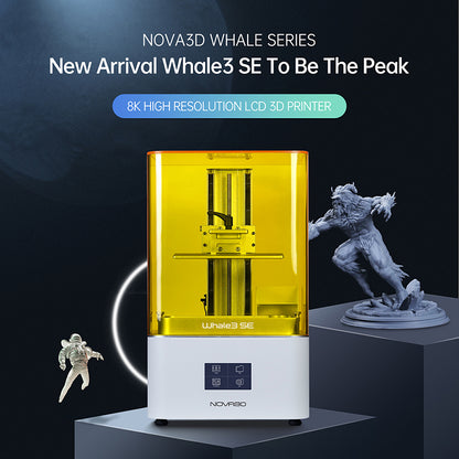 NOVA3D Whale3 SE 3D Printer With 10.3‘’ 8K Mono LCDWhale3 SE